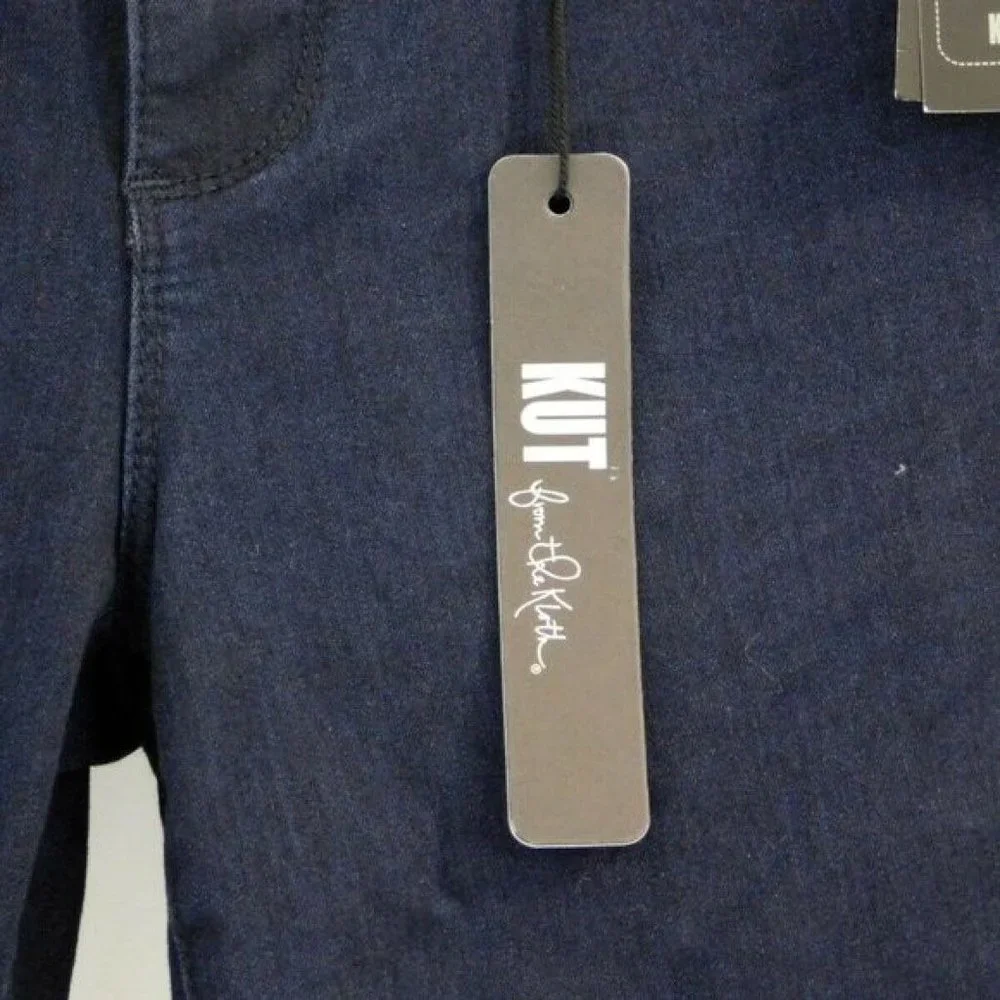 Kut From The Kloth Womens Josephine Boot Cut Jeans Blue Pockets Slim Fit 2 New - Picture 10 of 10